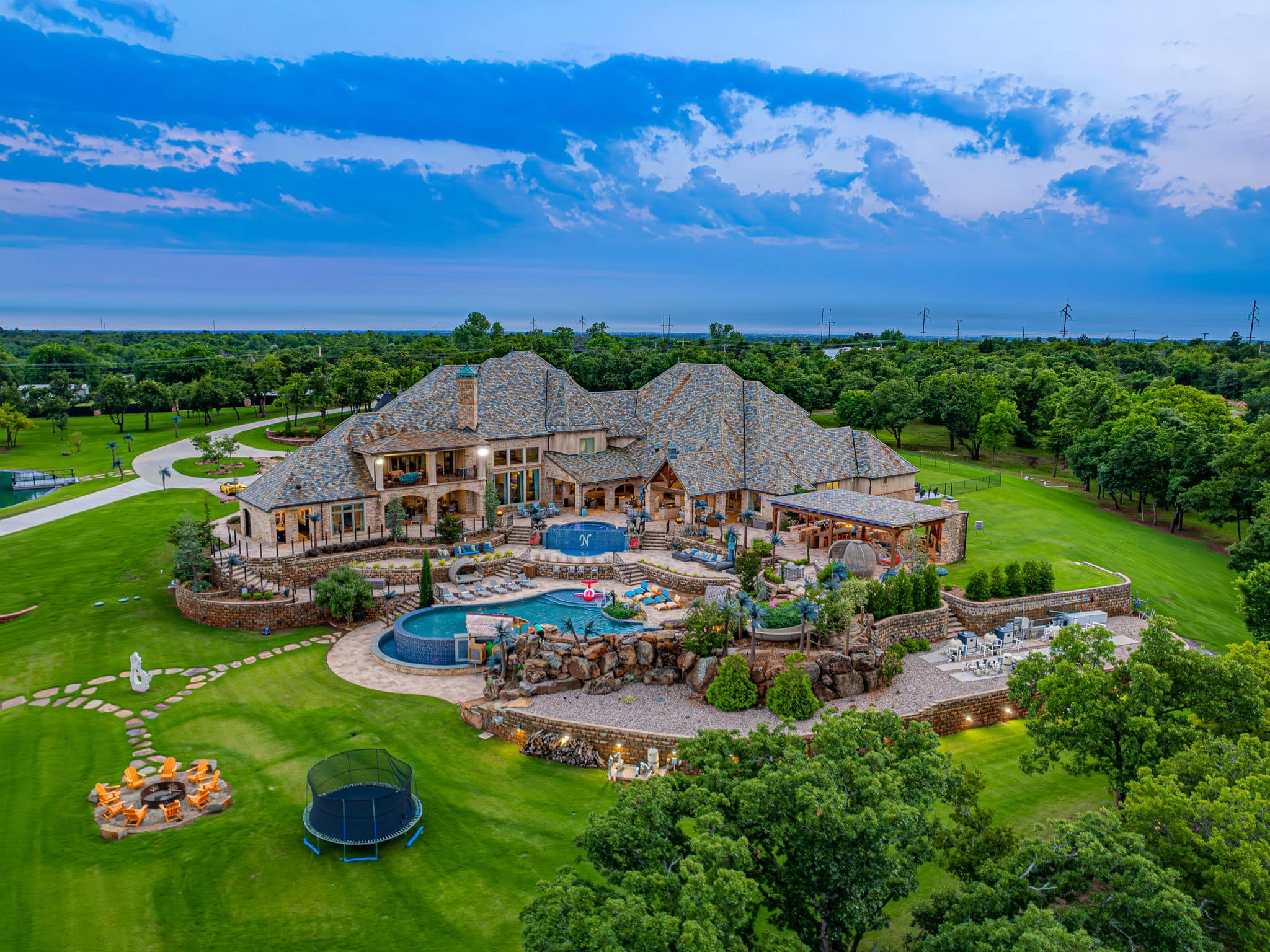“Blank Check” Oklahoma City Megamansion Listed for $17,250,000